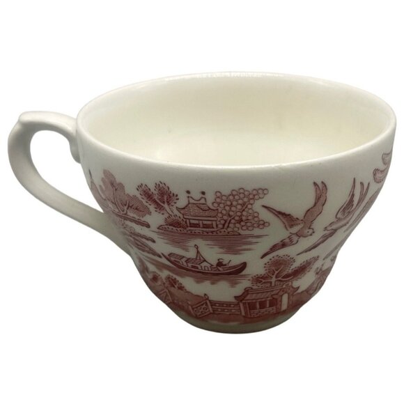 Churchill Willow Rosa Pink Teacup 2 5/8" x 3 5/8" made in England READ - Picture 1 of 6